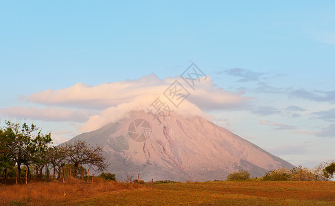 尼加拉瓜的塞普西昂火山高清图片