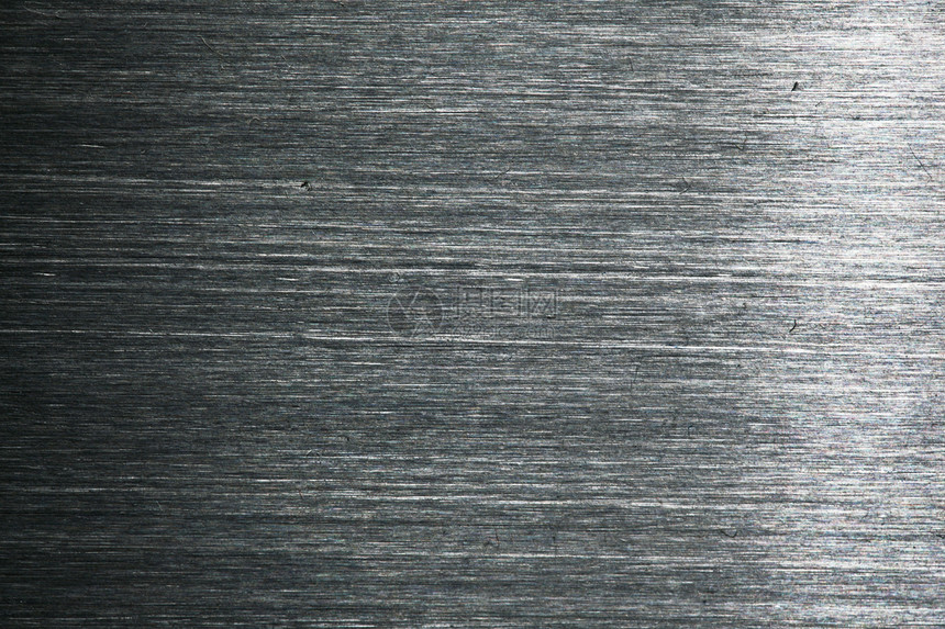 金属背景空白抛光工业拉丝银色反光材料盘子床单反射图片