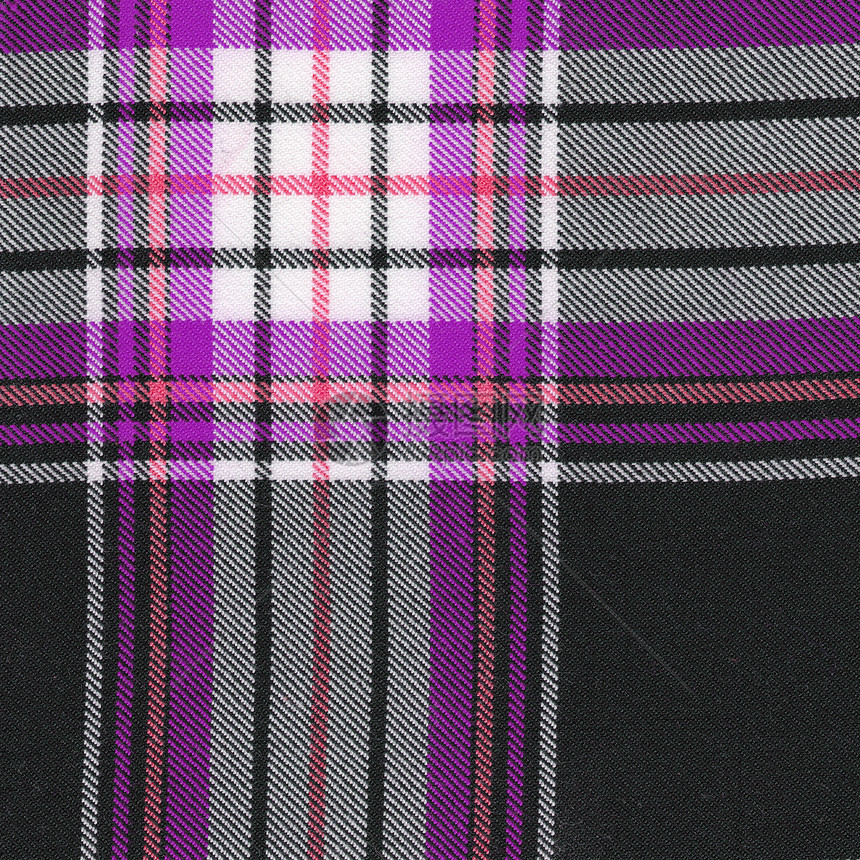 高 res scan纺织品宏观格子棉布织物衣服涟漪组织装饰品条纹图片