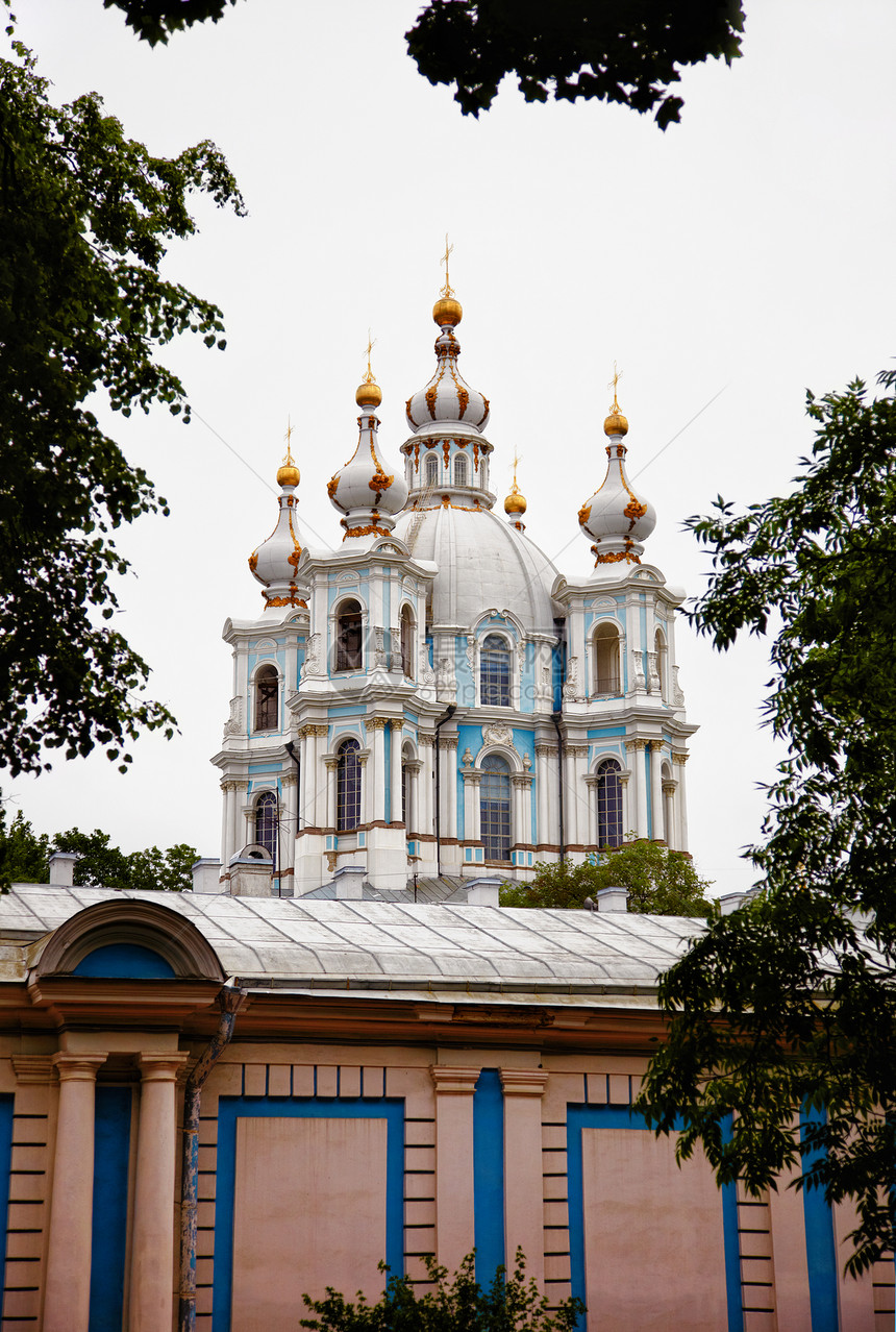 俄罗斯修道院 圣彼得堡 斯莫尔尼图片