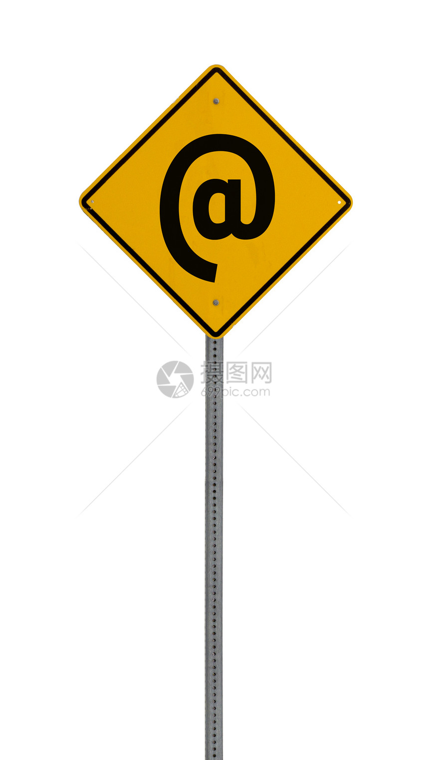 - 黄色道路警告信号图片