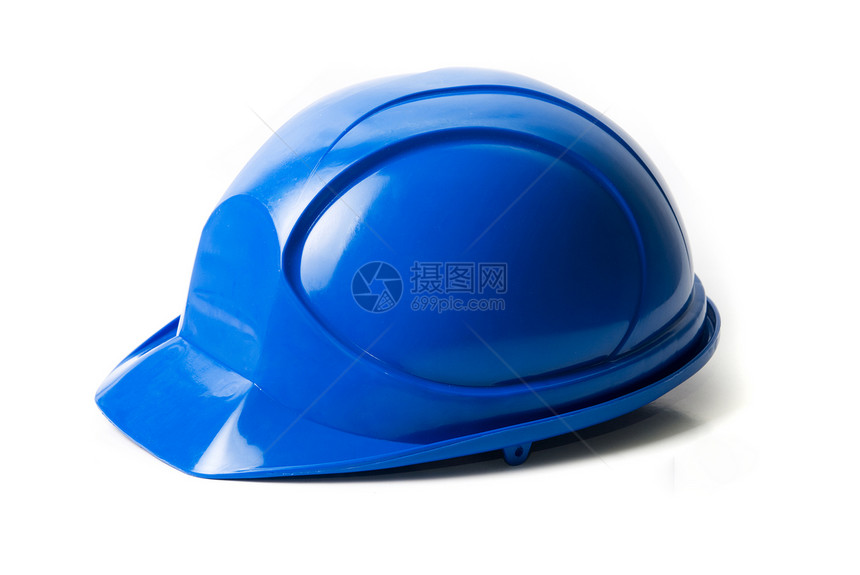 蓝头盔生产小路建造蓝色工具塑料安全危险男性头饰图片