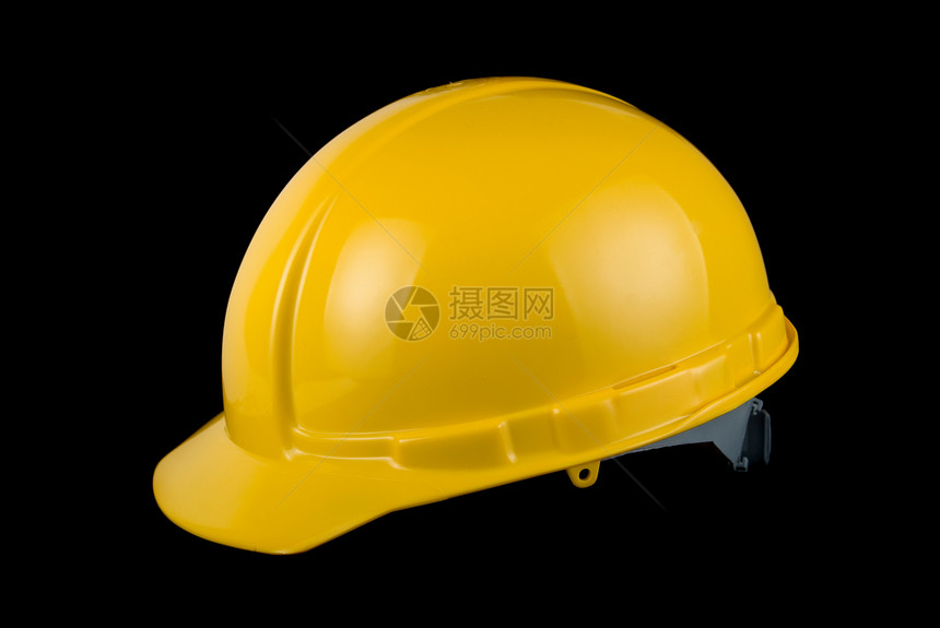黄头盔商业塑料建设者剪裁制造业头饰生产帽子小路危险图片