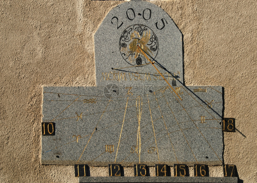 旧日杂费太阳花园技术公园物理计时器金属宇宙数字磁盘图片