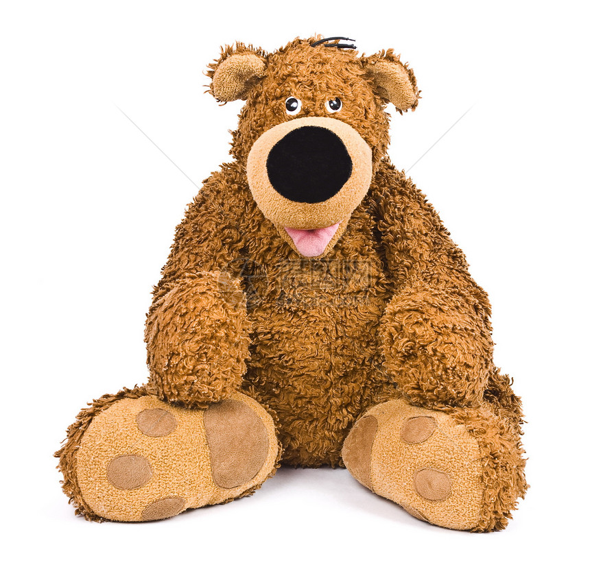 泰迪熊礼物棕色金子童年玩具玩具熊白色图片