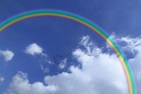 云和蓝色的天空多云云景天气天堂彩虹白色柔软度阳光背景图片