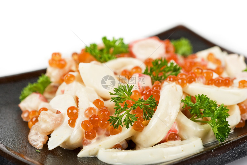 中华沙拉用餐美食晴天蔬菜盘子食物阳光太阳菜单午餐图片