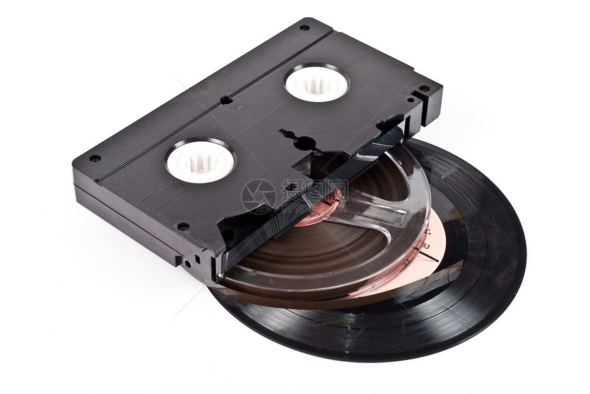 存储媒体记录空白备份电视塑料黑色电影技术记忆驾驶图片