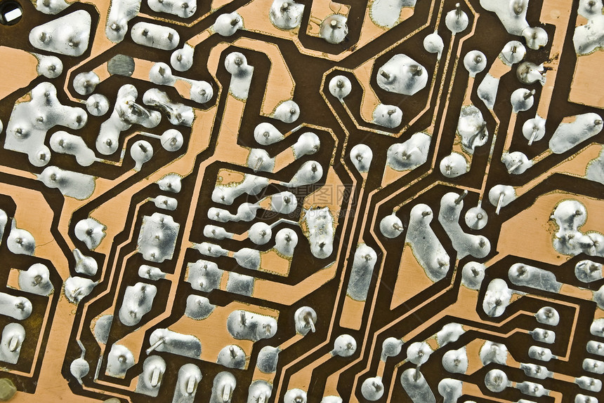 电子电路板背景背景电脑仪器方案软件盘子芯片单元电路痕迹木板图片