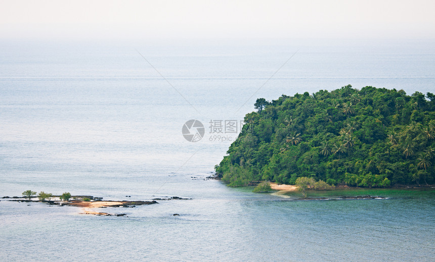 安达曼海风景架子旅行天空情调太阳海洋晴天假期热带图片