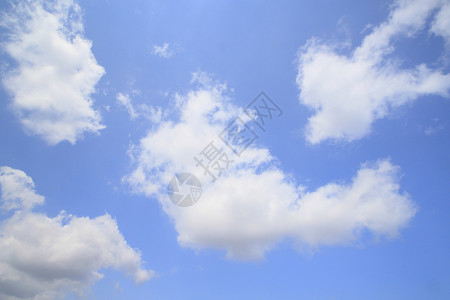 蓝色天空的白云空气太阳天气多云背景图片