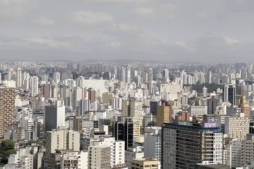 圣保罗的天际线旅行城市建筑物天空中心城市化景观风景建筑学首都图片