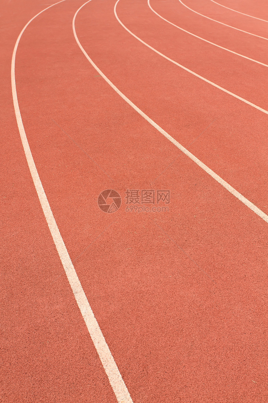 头开始红色 白色运行轨迹背景游戏竞争体育馆跑步地面运动回合课程车道曲线图片