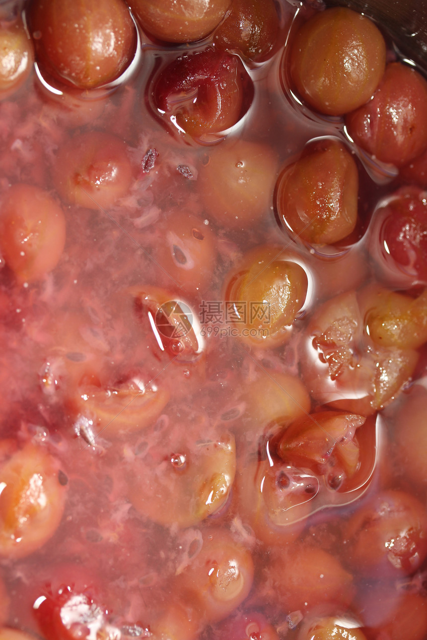 鹅莓水果食物红色醋栗浆果图片