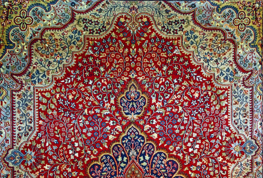 东印度地毯纹理图片