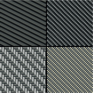 碳纤维无缝模式集成碳纤维纤维技术插图灰色正方形材料背景图片