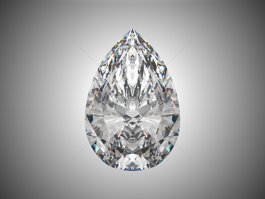 大梨切割钻石火花宝石宝藏珠宝礼物水晶收藏皇家石头辉煌图片