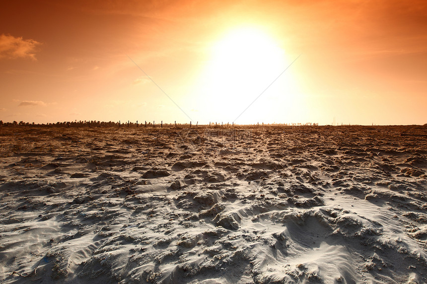 沙漠地区新月形旅游旅行游客爬坡橙子地形波纹干旱勘探图片