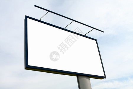 空白的广告牌展示公司路标促销市场木板大板帆布广告营销背景图片