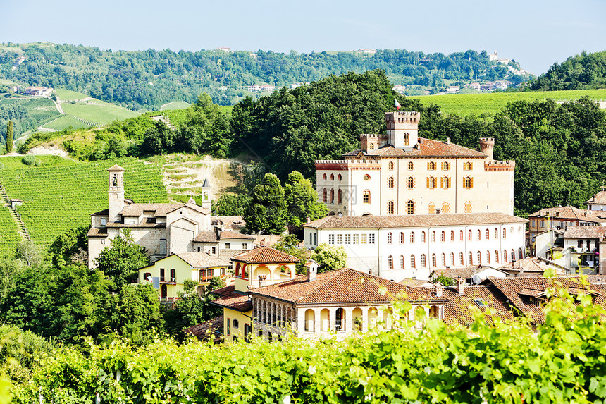 意大利皮埃蒙特巴洛农业城市城堡旅行世界葡萄园外观建筑景点国家图片