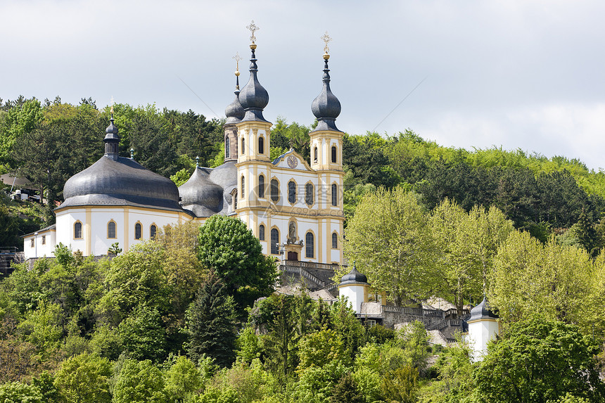 德国巴伐利亚风格教会建筑学历史世界位置旅行历史性外观建筑图片
