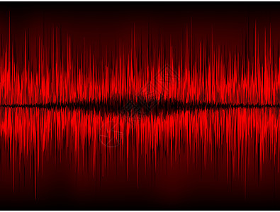 摘要波形矢矢量背景 EPS 8海浪冲动互联网烧伤电子均衡器频率扬声器振动技术背景图片