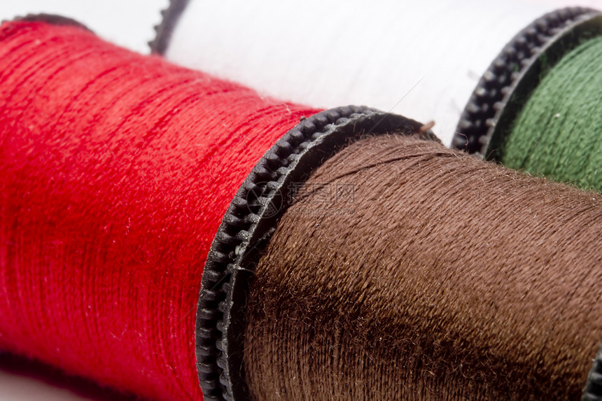 线索的宏针织筒管材料裁缝缝纫纺织品衣服维修拼接生产图片