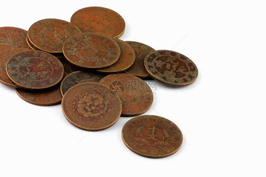 中国古老的中国硬币图片
