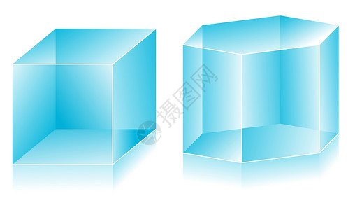 3D 形状锥体糊状八面体正方形玻璃几何学剪贴力量金字塔珠宝设计图片