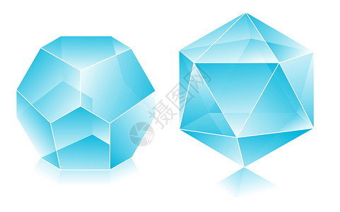 3D 形状水晶金字塔正方形反射珠宝三角形几何学八面体糊状玻璃设计图片