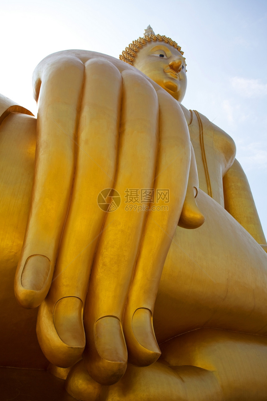 大佛像建筑学艺术历史上帝佛教徒蓝色天空旅游文化旅行图片