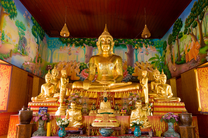 图像布达Buddha旅行艺术精神祷告智慧旅游文化游客寺庙热带图片