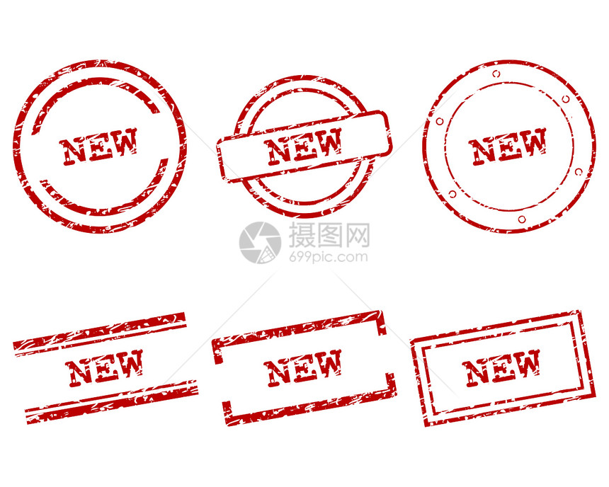 新邮票销售插图购物标签墨水海豹按钮烙印橡皮商业图片