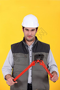 建筑工人 装有螺栓管生产职业扳手建设者员工制造厂工业工人工厂工作技术的高清图片素材