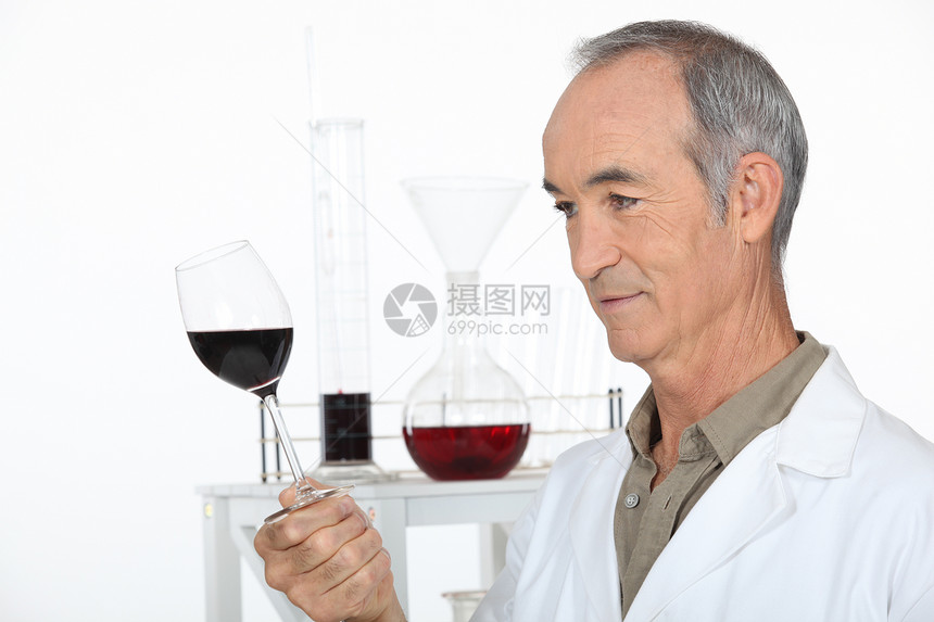 葡萄酒实验室法郎水瓶测试栽培圆柱黑色酿酒师笔记本拉子玻璃图片