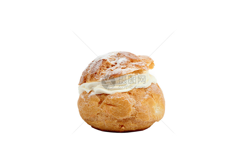 奶油面包宏观熟食灰尘蛋糕糖果美味零食糕点食物图片