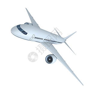 喷气飞机飞行航班鼻子喷射插图客机背景图片