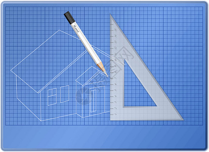 用于图画的董事会三角建筑学矿物三角形几何学木板铅笔草稿数字建筑物背景图片