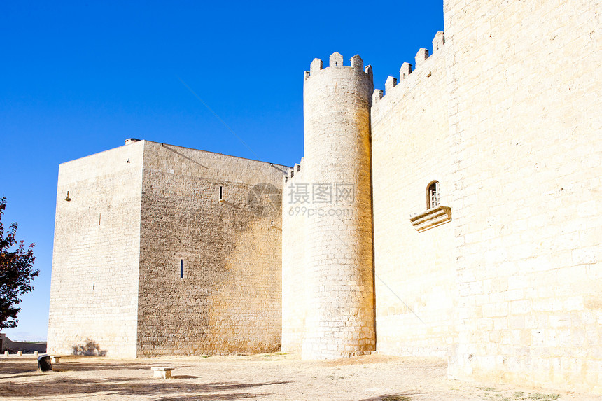 西班牙蒙塔列格里 卡斯蒂利亚和里昂城堡历史位置建筑学壁垒地标旅行建筑历史性外观景点图片