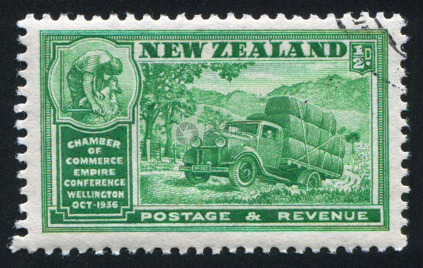卡车邮件海豹邮戳男人剪切信封邮票历史性栅栏大灯图片