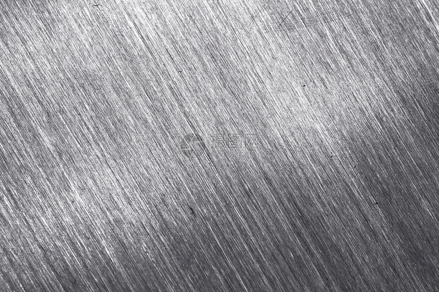 金属背景线条工业反射床单灰色空白盘子拉丝墙纸材料图片