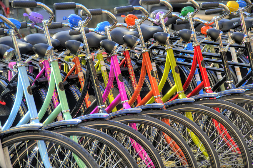 自行车hdr街道周期交通特丹车轮驾驶轮子图片
