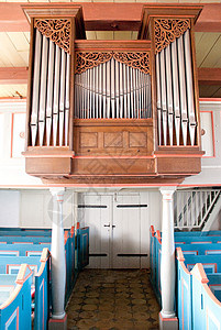 教会教堂建筑学音乐建筑物器官管风琴砖厂建筑背景图片