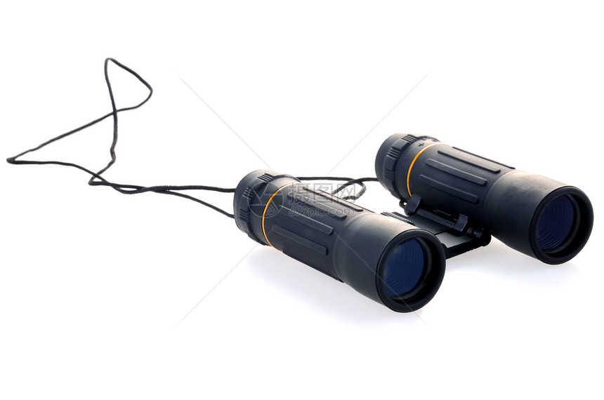 望远镜玻璃镜片金属眼睛假期皮革间谍乐器带子阴影图片