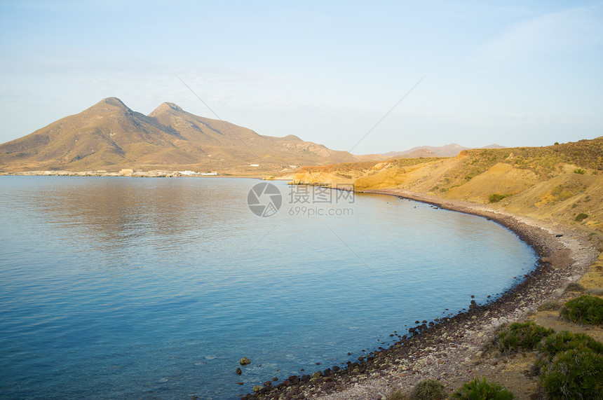 盖塔湾号船水平自然公园岩石海滩火山海岸图片