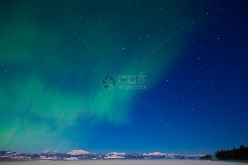 北极光假期冻结舞蹈雪景粒子磁层宇宙童话天空阴影图片