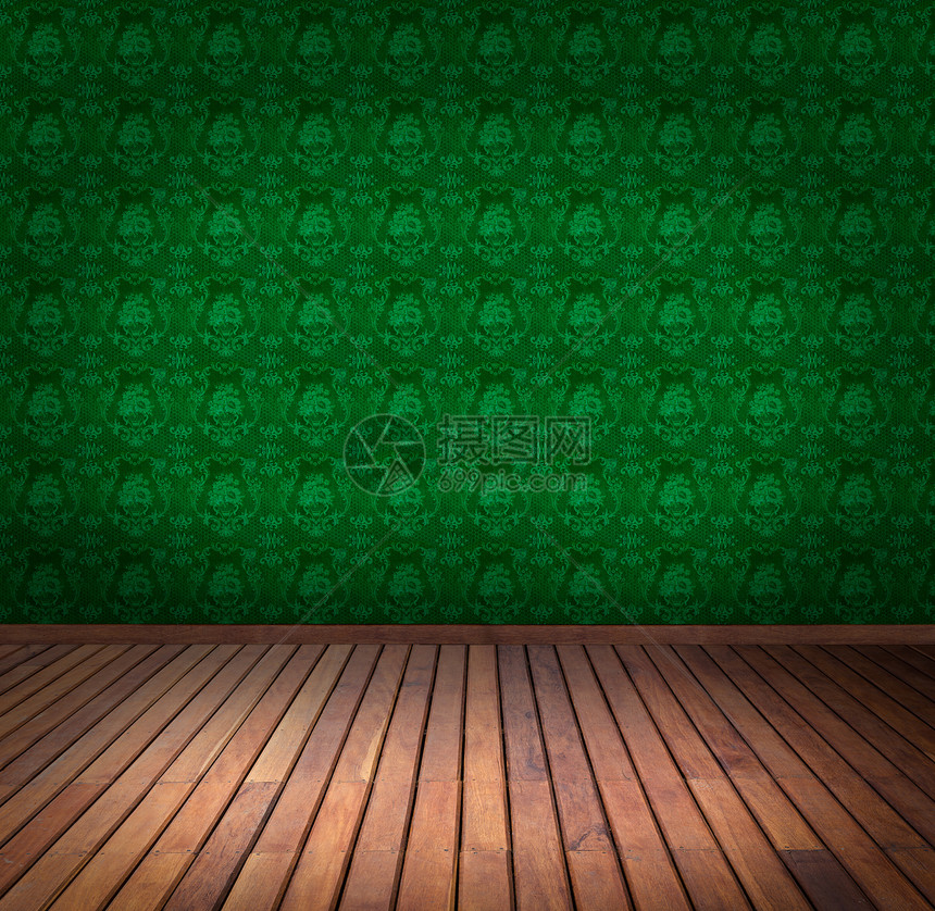 绿色壁纸室图片