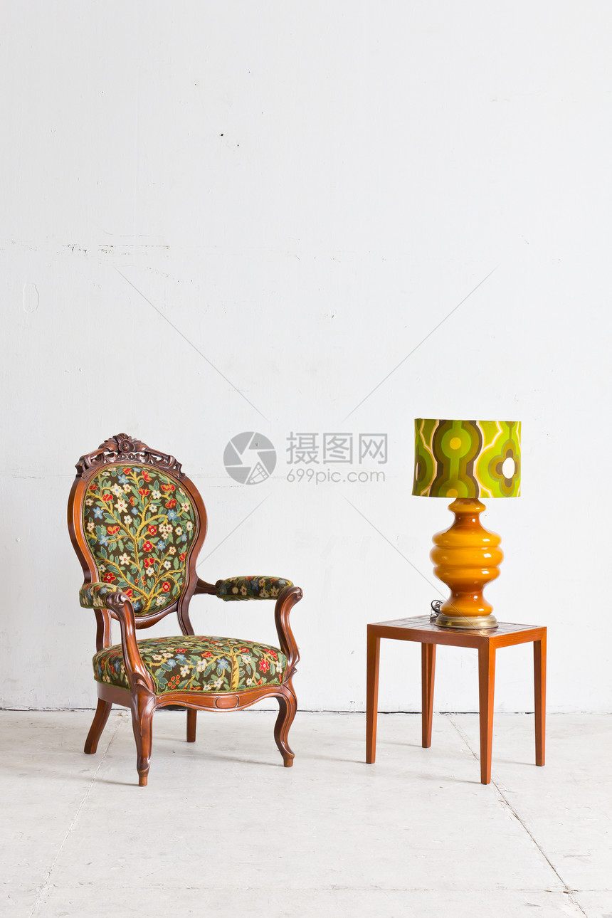 白色会议室的椅子雕刻装饰蓝色插图风格奢华家具皮革沙发技术图片