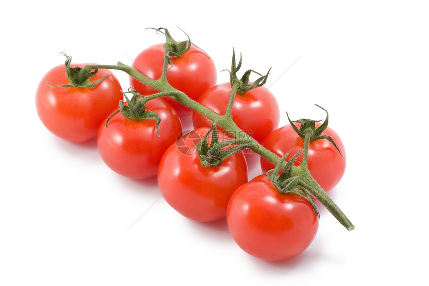 孤立的西红柿维生素红色美食沙拉小吃蔬菜食物饮食午餐宏观图片