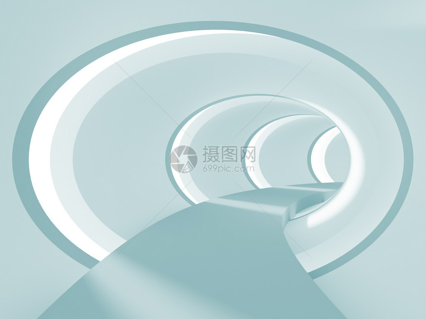 摘要隧道曲线圆圈技术建筑卷曲创造力白色插图漩涡线条图片